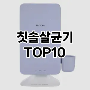 칫솔살균기 추천 TOP10