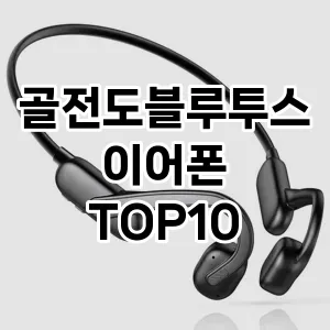 골전도블루투스이어폰 추천 TOP10