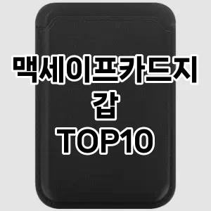 맥세이프카드지갑 추천 TOP10