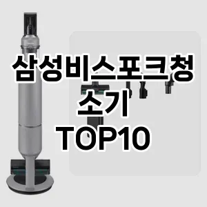 삼성비스포크청소기 추천 TOP10