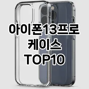 아이폰13프로케이스 추천 TOP10